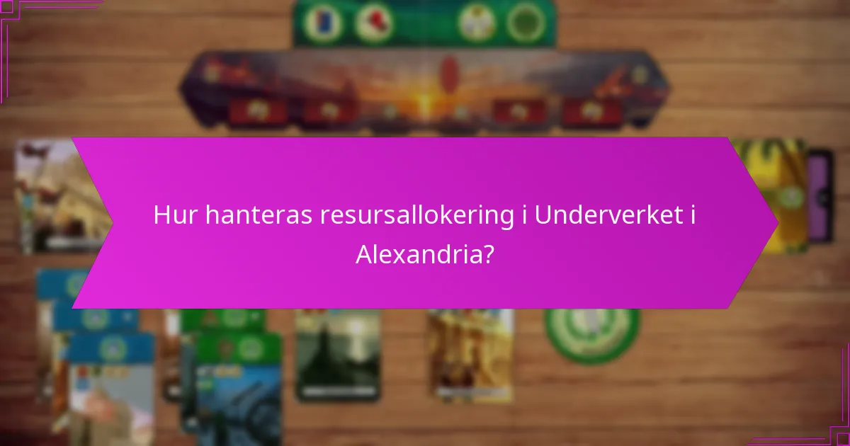 Vilka är kortdraftingmekanikerna i Underverket i Alexandria?