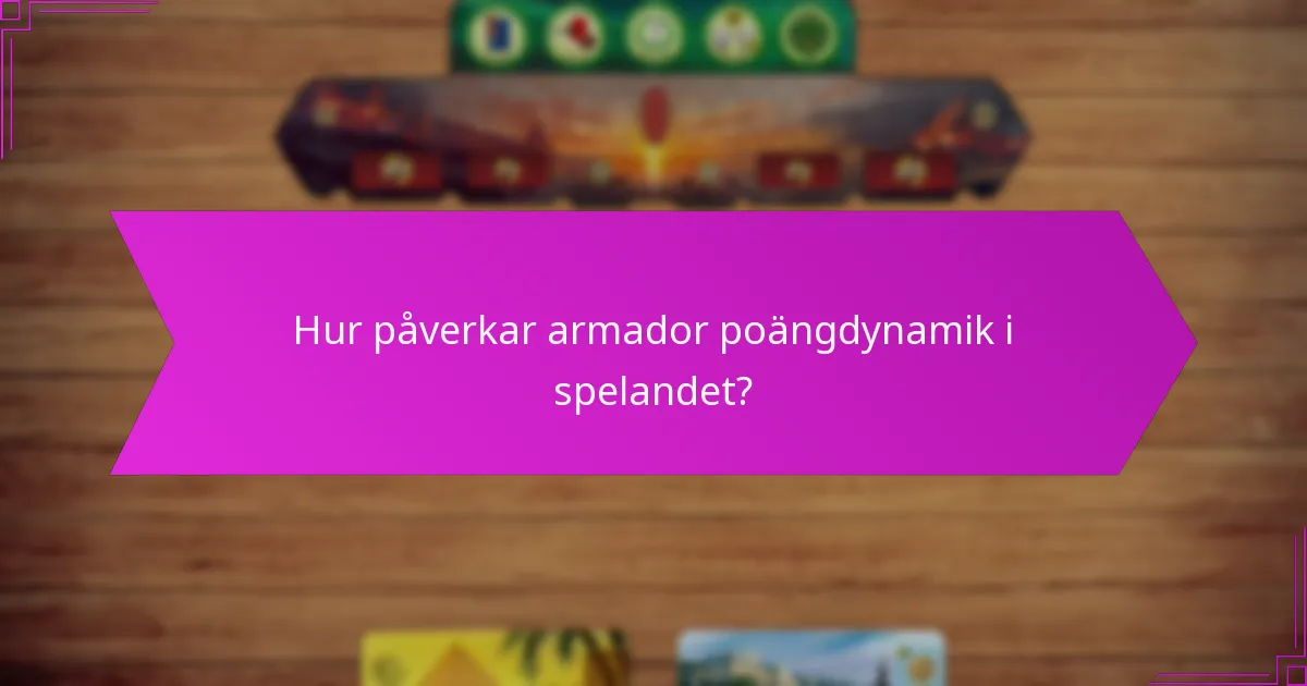 Hur underlättar armador militär expansion?