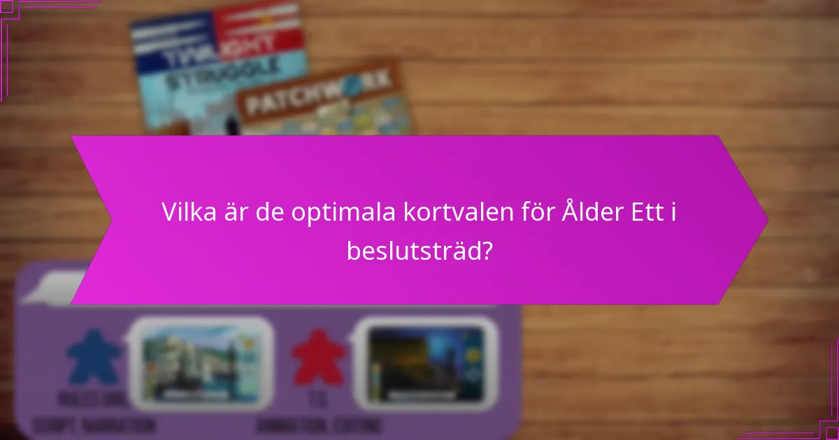 Vilka är synergierna att utforska mellan kort?