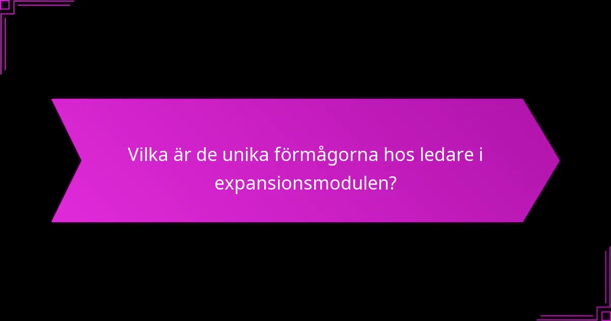 Hur jämför sig ledare när det gäller styrkor och svagheter?