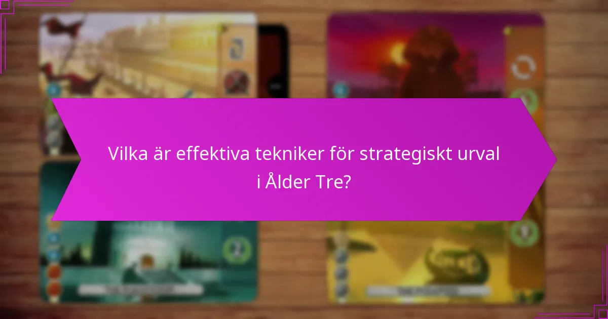 Vilka är vanliga fallgropar i strategier för Ålder Tre?