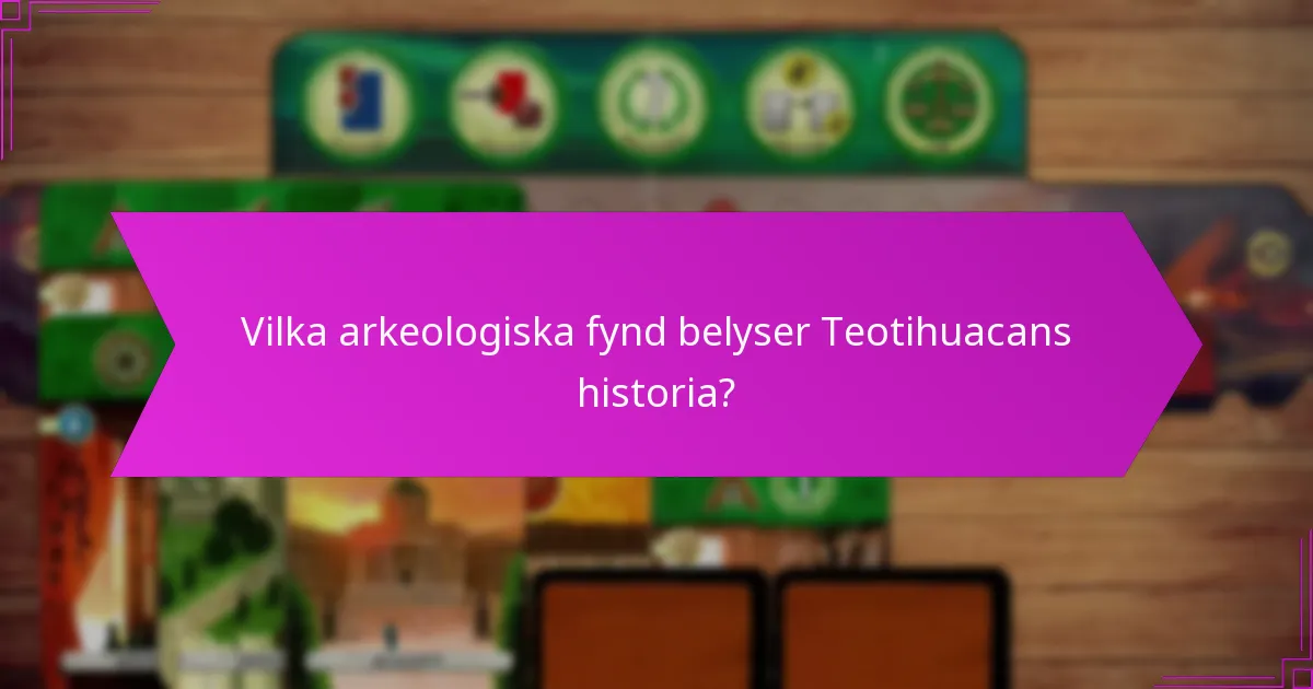 Vilka demografiska övergångar inträffade i Teotihuacan?